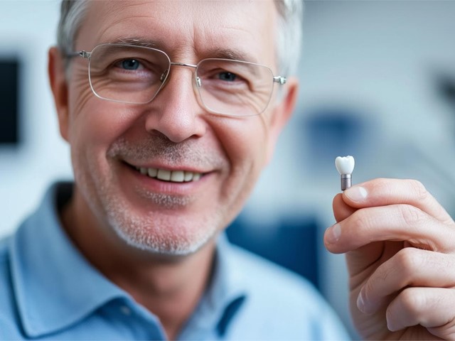 Primeros cuidados después de un implante dental